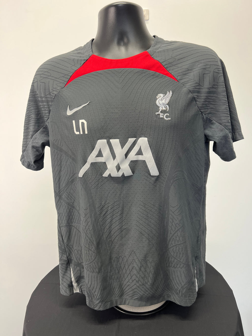 Liverpool FC Nike Dri-FitAdv Training Top - Dark Grey - Squad Worn - L