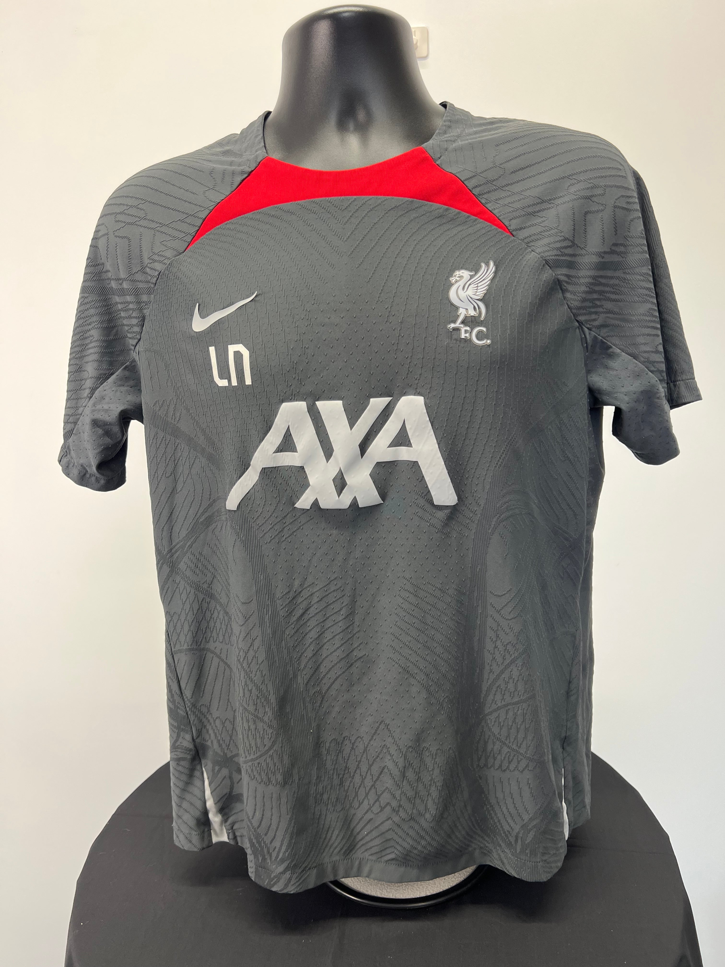 Liverpool FC Nike Dri-FitAdv Training Top - Dark Grey - Squad Worn - L