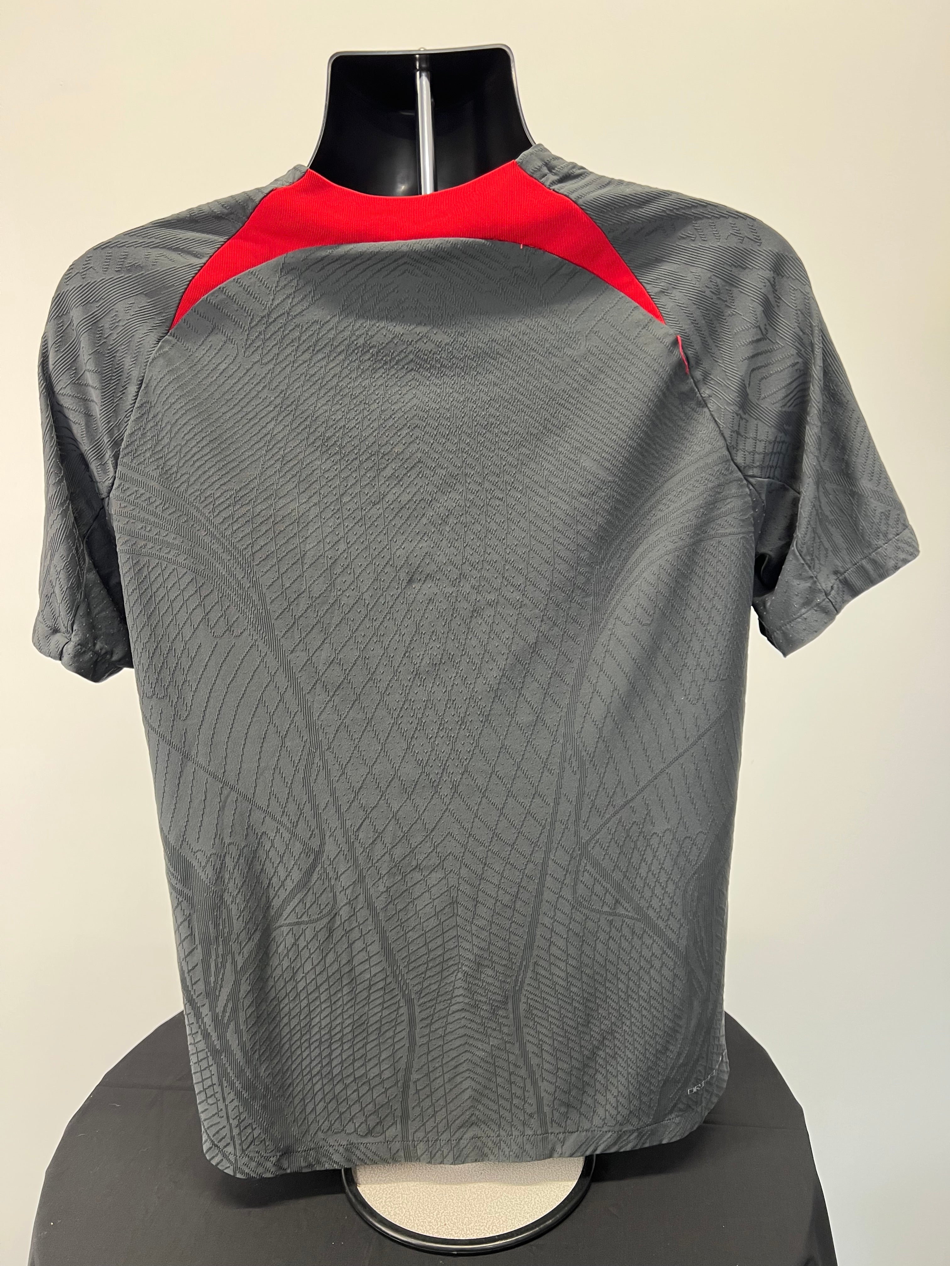 Liverpool FC Nike Dri-FitAdv Training Top - Dark Grey - Squad Worn - L