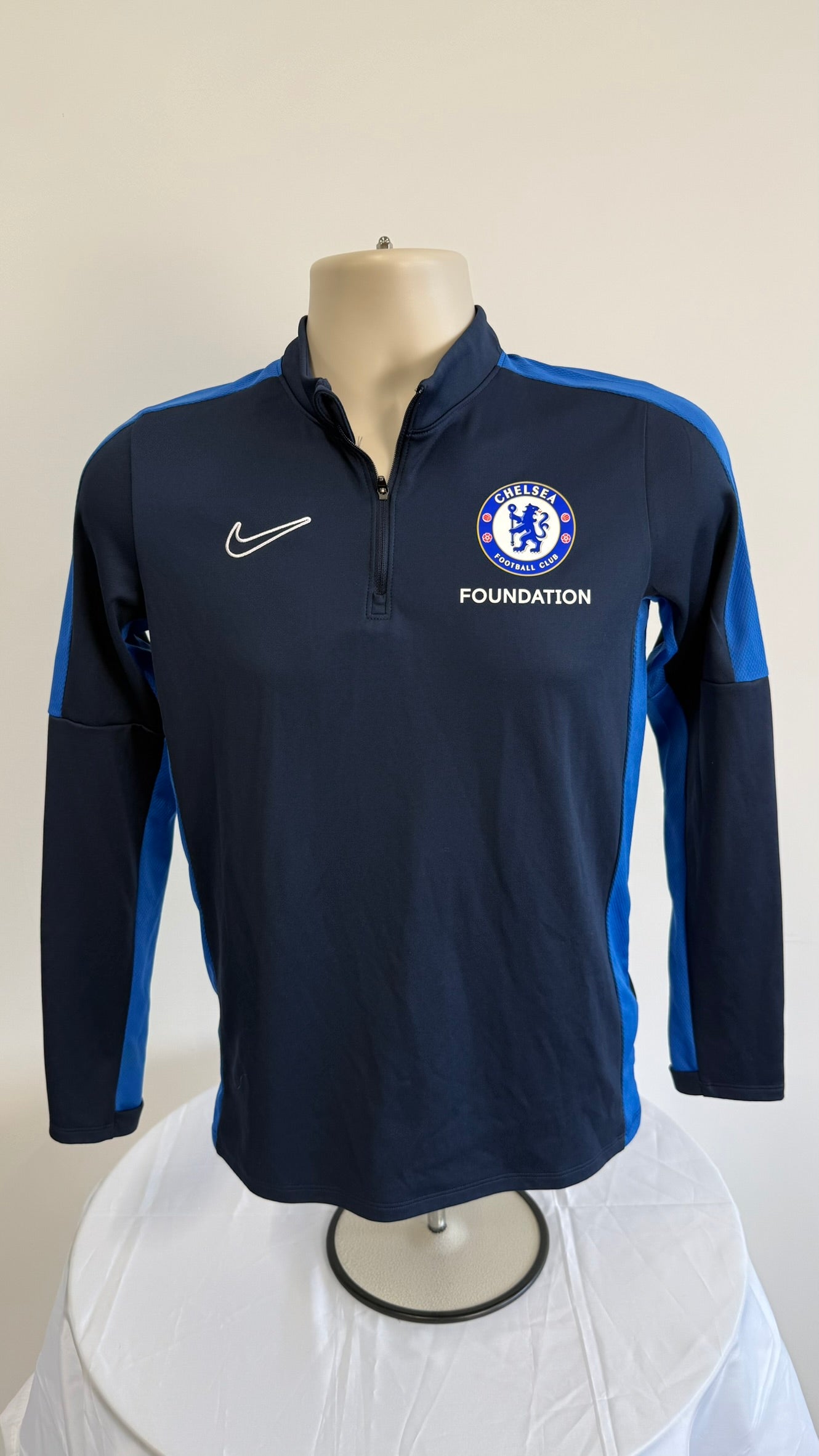 Nike Chelsea Foundation Dri-FIT Long Sleeve Training Top Kids L - 116-122cm