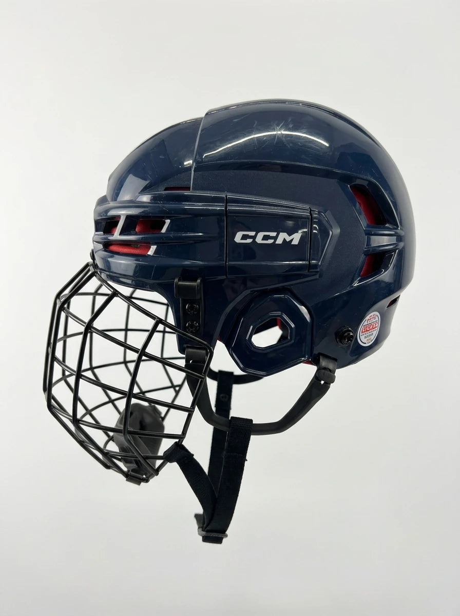 CCM Tacks 70 Youth  Ice Hockey Helmet with Face Guard - Size Medium