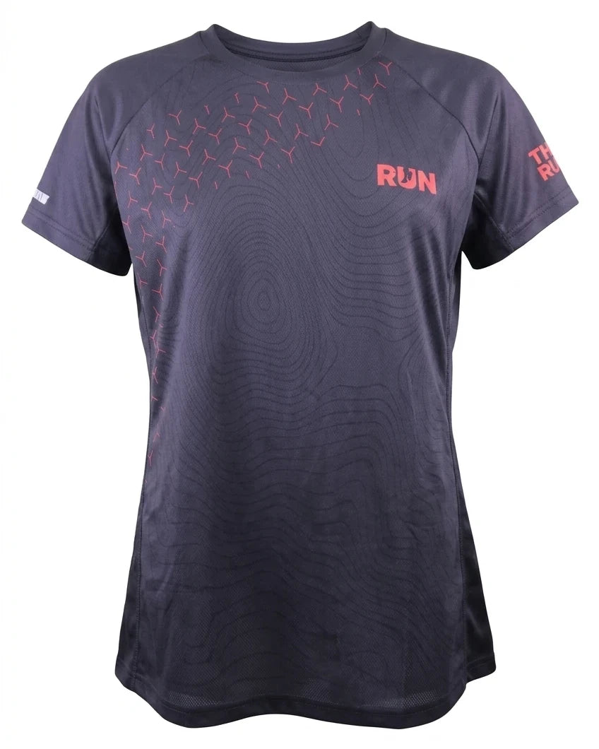 Enhanced Women's The Running Channel Top - made from bottles! - kitround Youth Sport Trust product