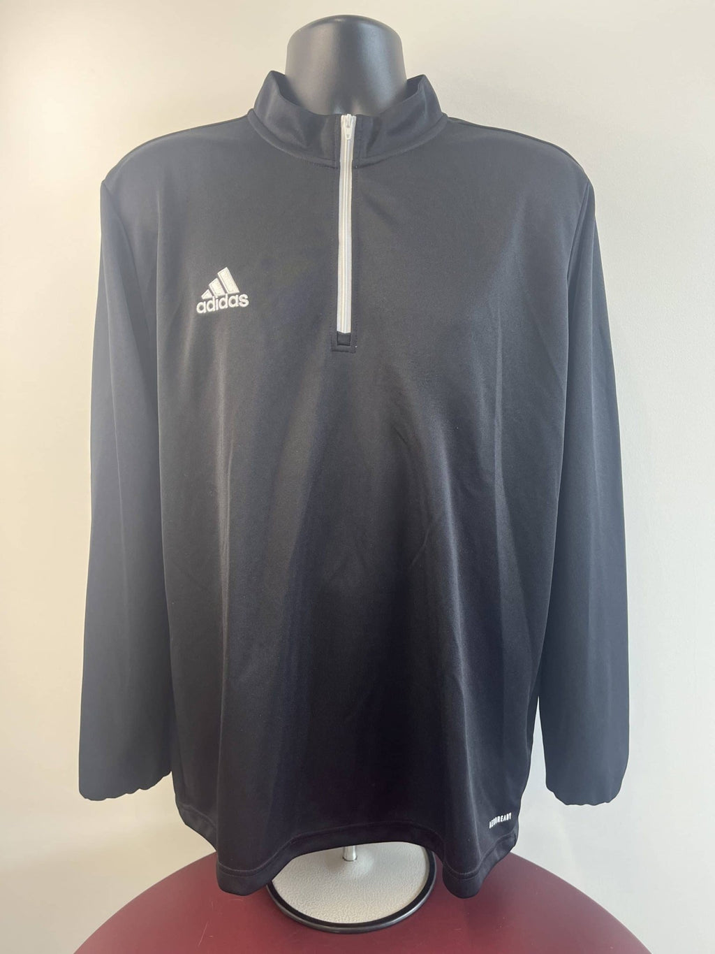 Adidas Black 1/4 Zip Training Top - kitround kitround product