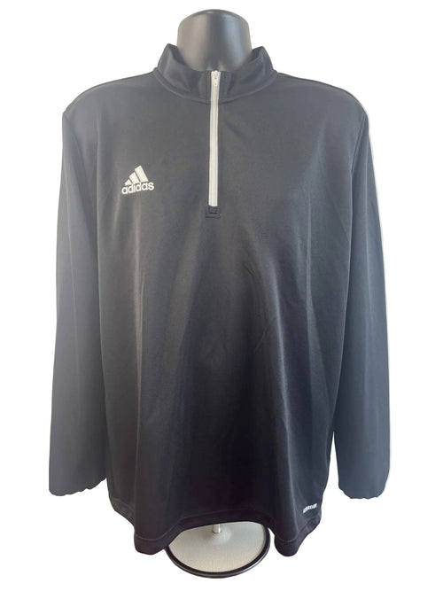 Adidas Black 1/4 Zip Training Top - kitround kitround product