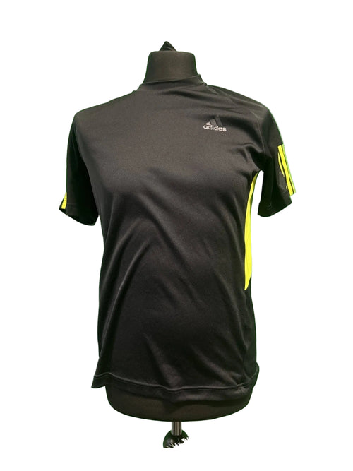 adidas Black and Yellow Football T-Shirt - kitround kitround product