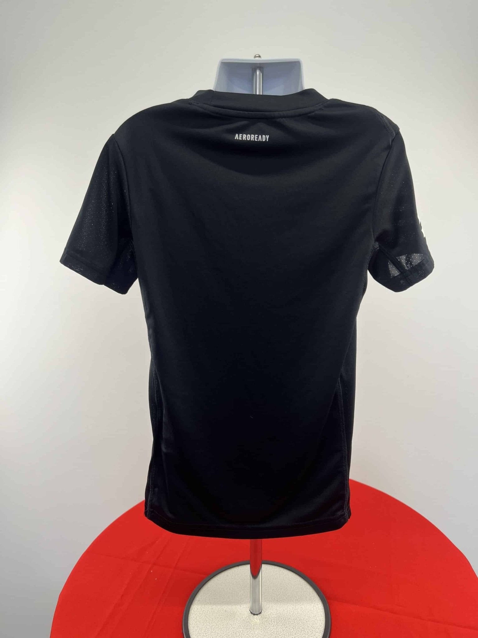 adidas Black Sports T-Shirt Kid's Age 7 - 8 - kitround kitround product