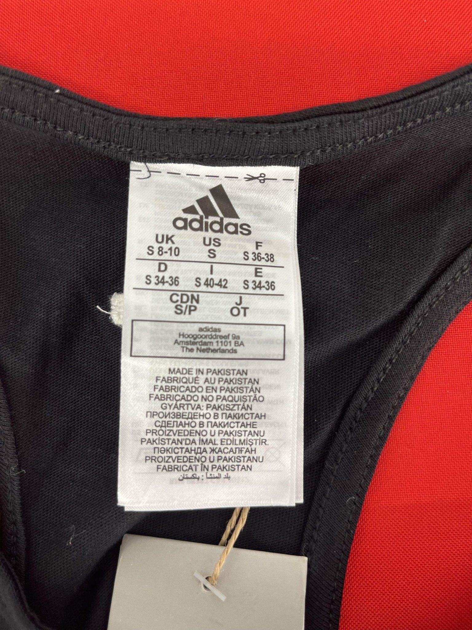 adidas Black Sports Tank Top - kitround kitround product