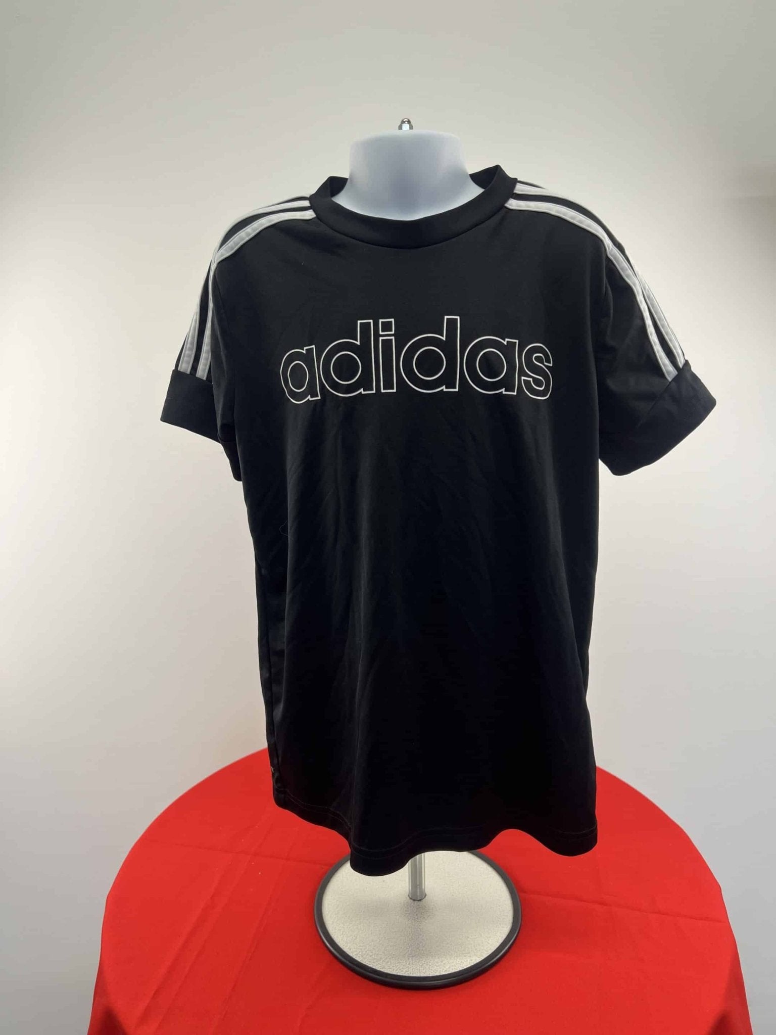 adidas Black T-Shirt Kid's Age 9 - 10 years - kitround kitround product