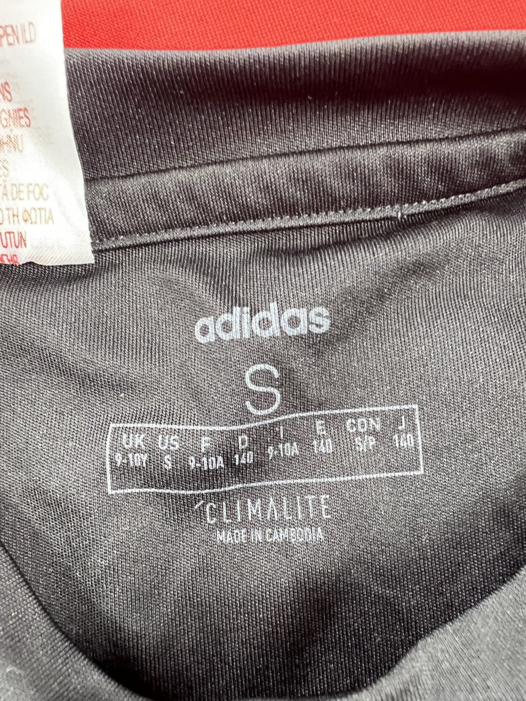 adidas Black T-Shirt Kid's Age 9 - 10 years - kitround kitround product