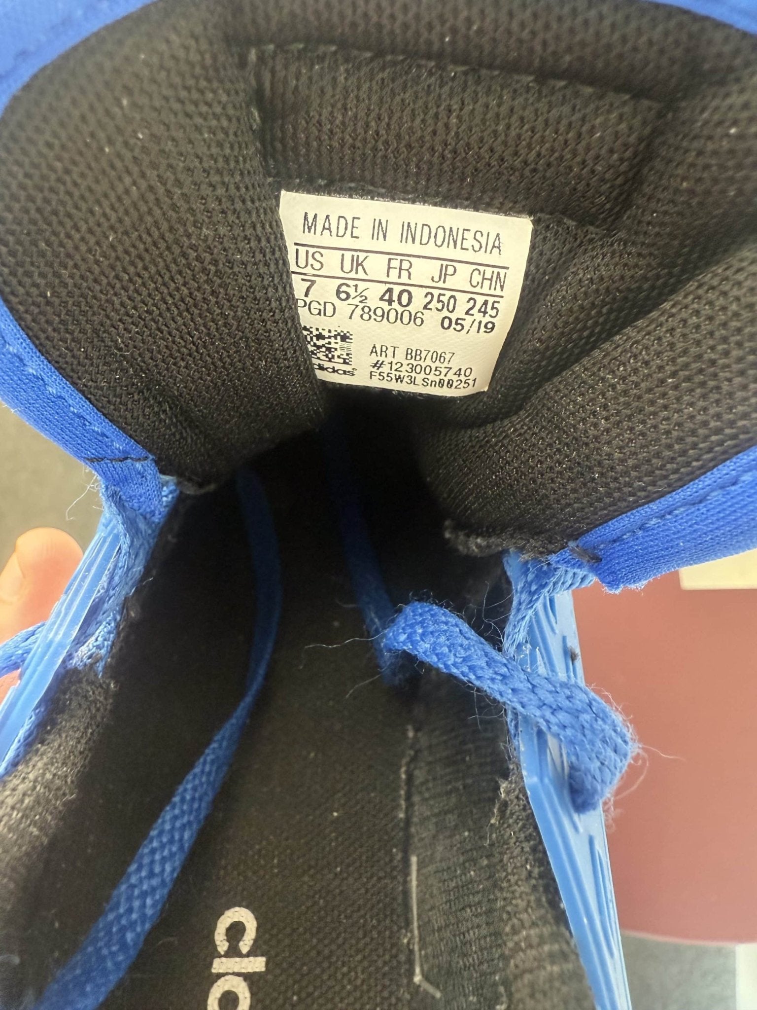 Adidas Blue Running Trainers - kitround kitround product