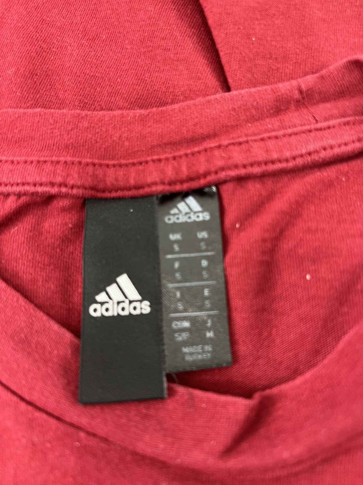 Adidas Burgundy T-Shirt - kitround kitround product
