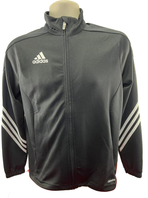 Adidas Climalite Black Football Jacket Age 13 - 14 - kitround kitround product