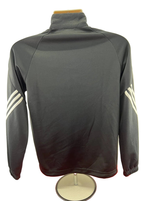 Adidas Climalite Black Football Jacket Age 13 - 14 - kitround kitround product