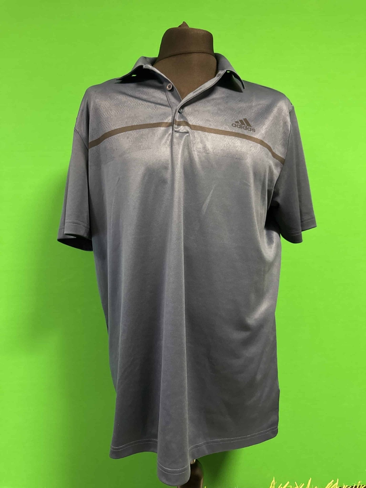 Adidas Grey Polo Shirt - kitround Foxhills product