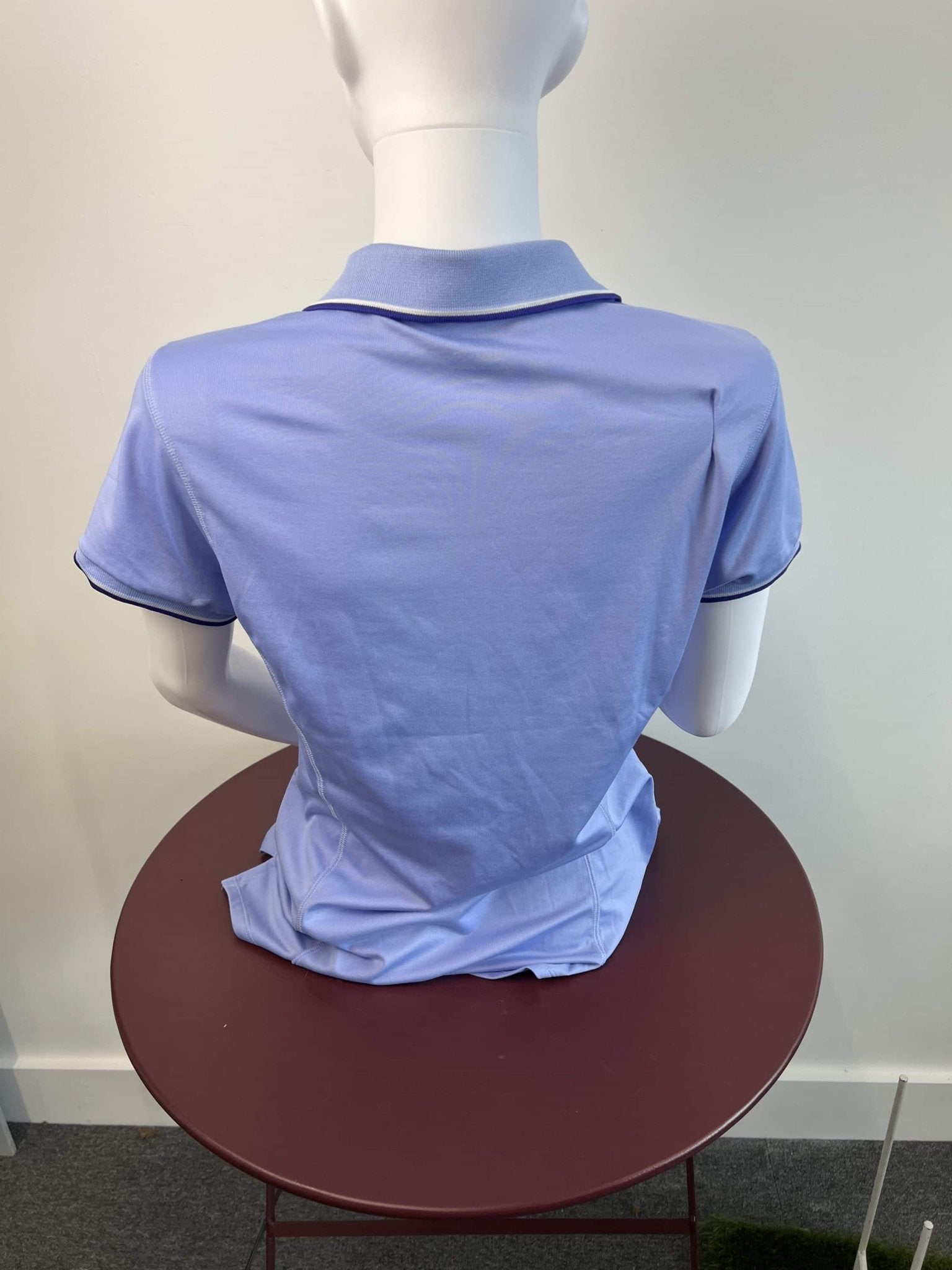 adidas Ladies Light Blue Polo Shirt - kitround kitround product