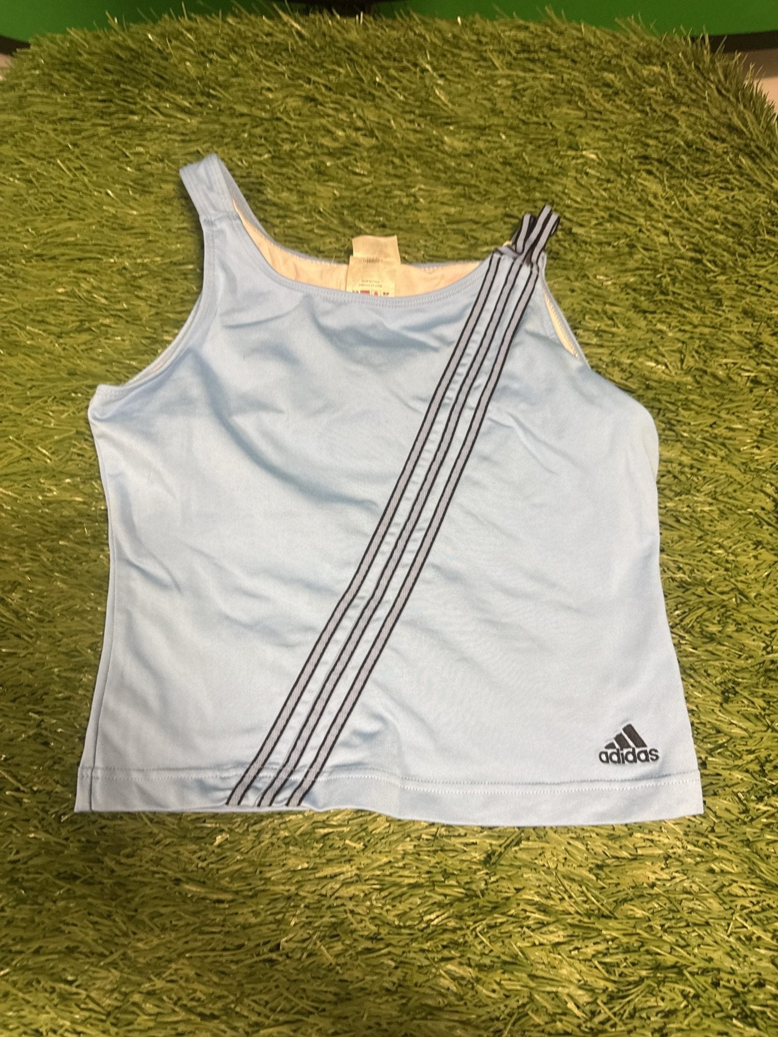 adidas Light Blue Athletic Vest - kitround kitround product