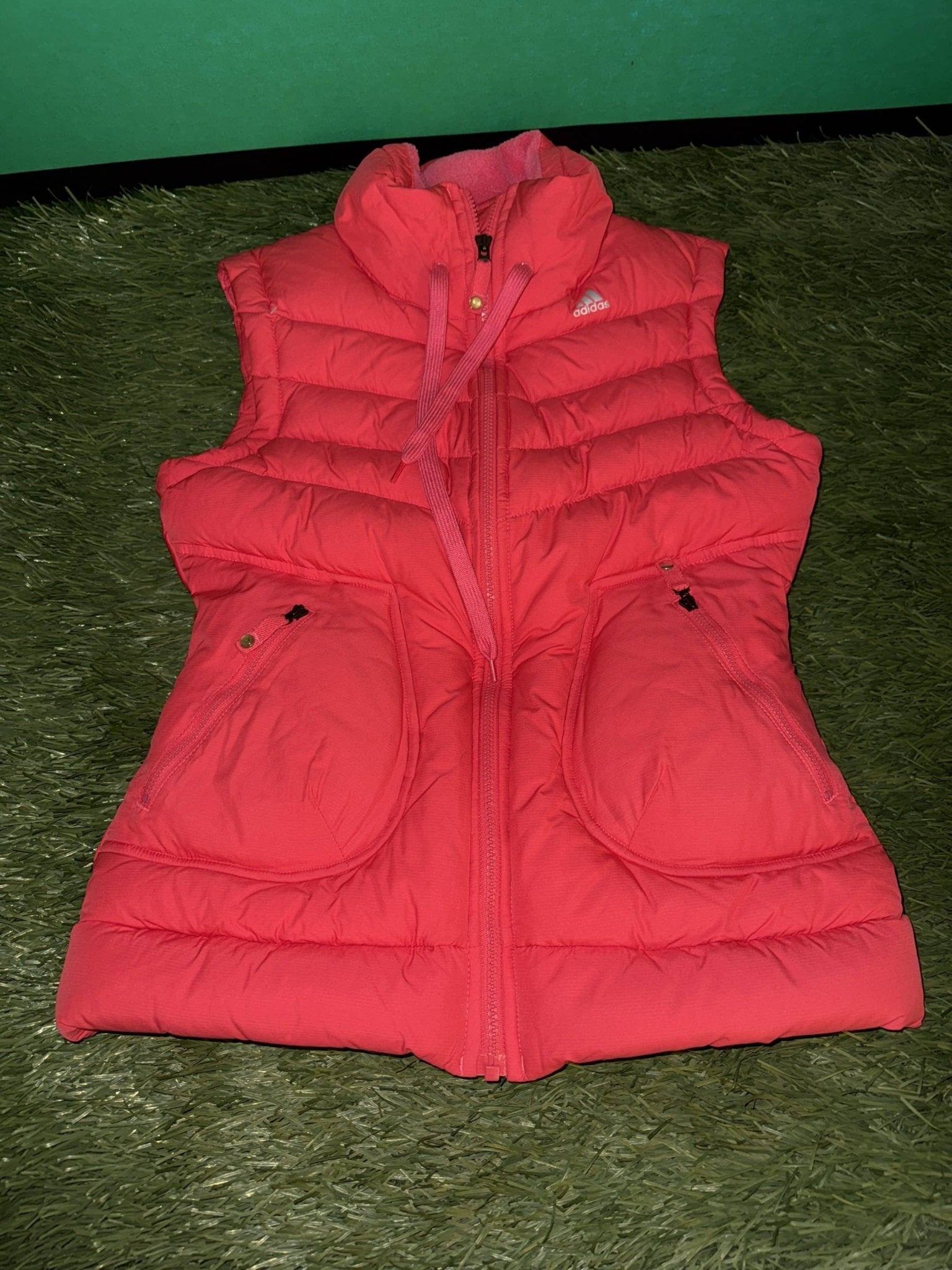 Adidas Pink Puffer Vest - kitround Foxhills product