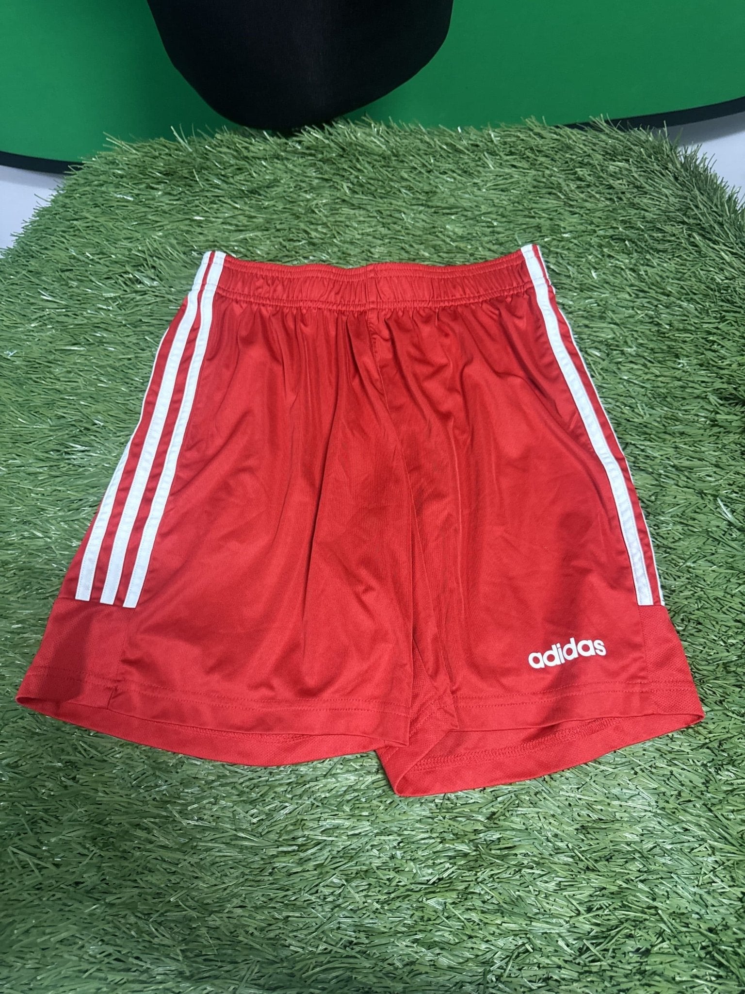Adidas Red Football Shorts - kitround kitround product