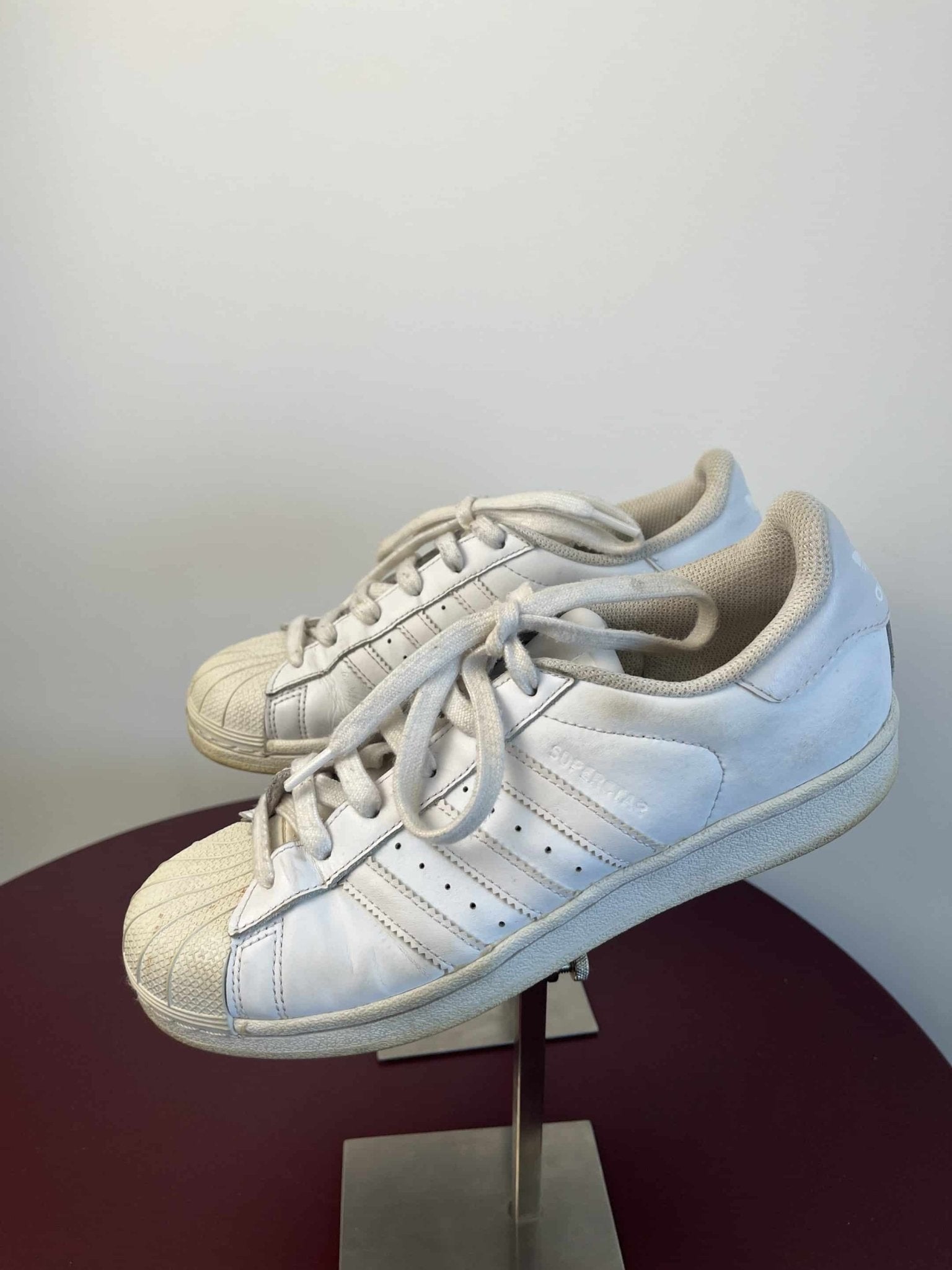 adidas Superstar White Trainers - kitround kitround product