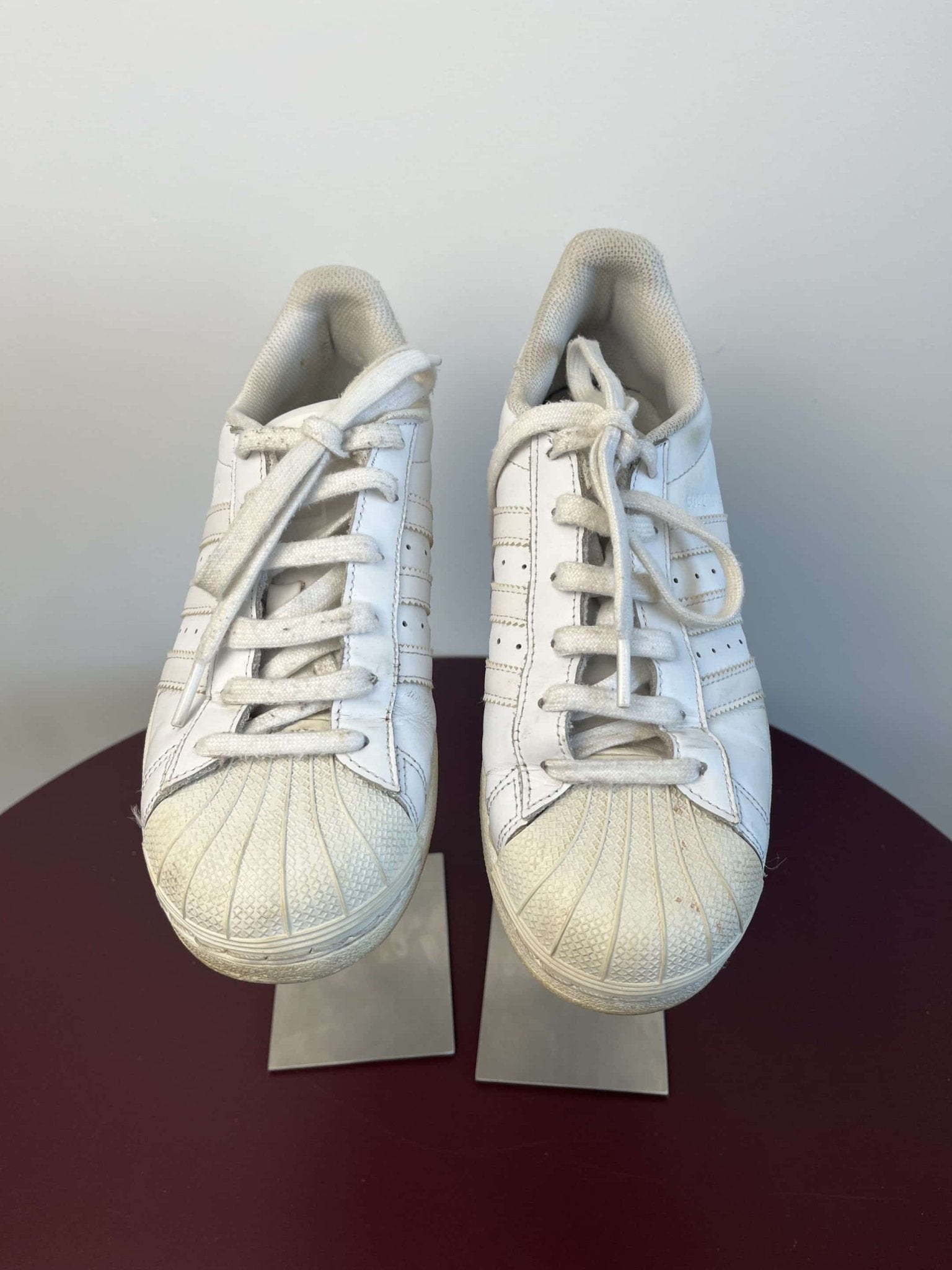 adidas Superstar White Trainers - kitround kitround product