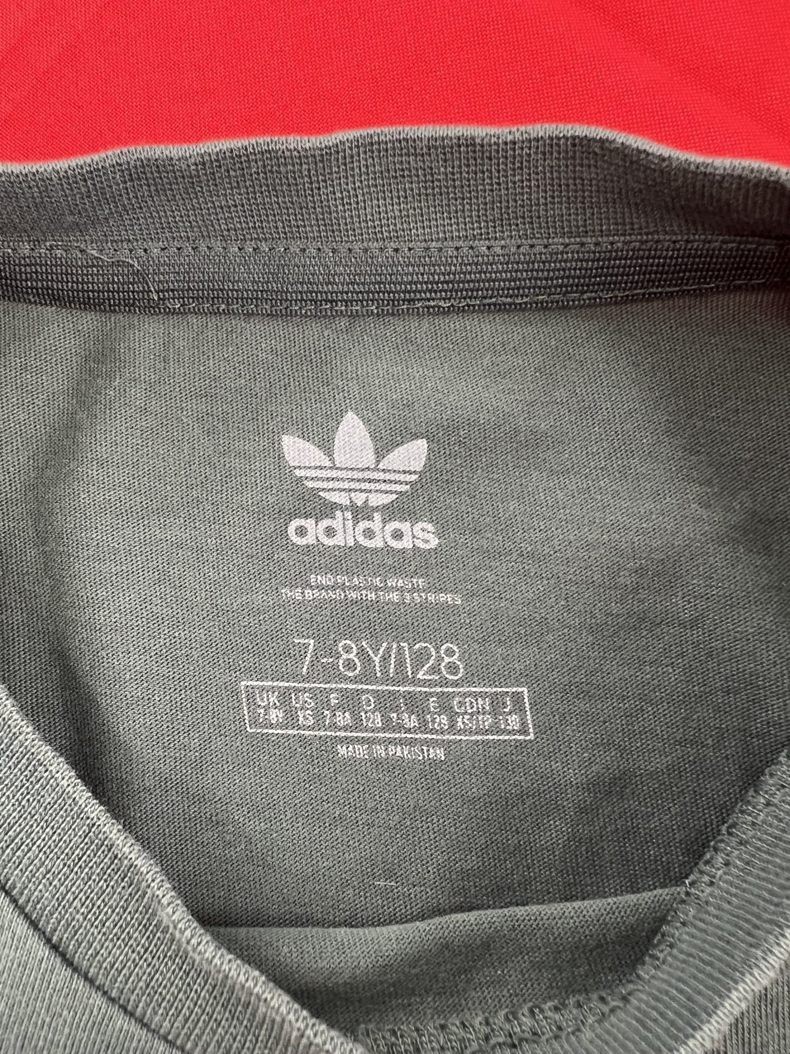 adidas T-Shirt Green Kid's Age 7 - 8 years - kitround kitround product