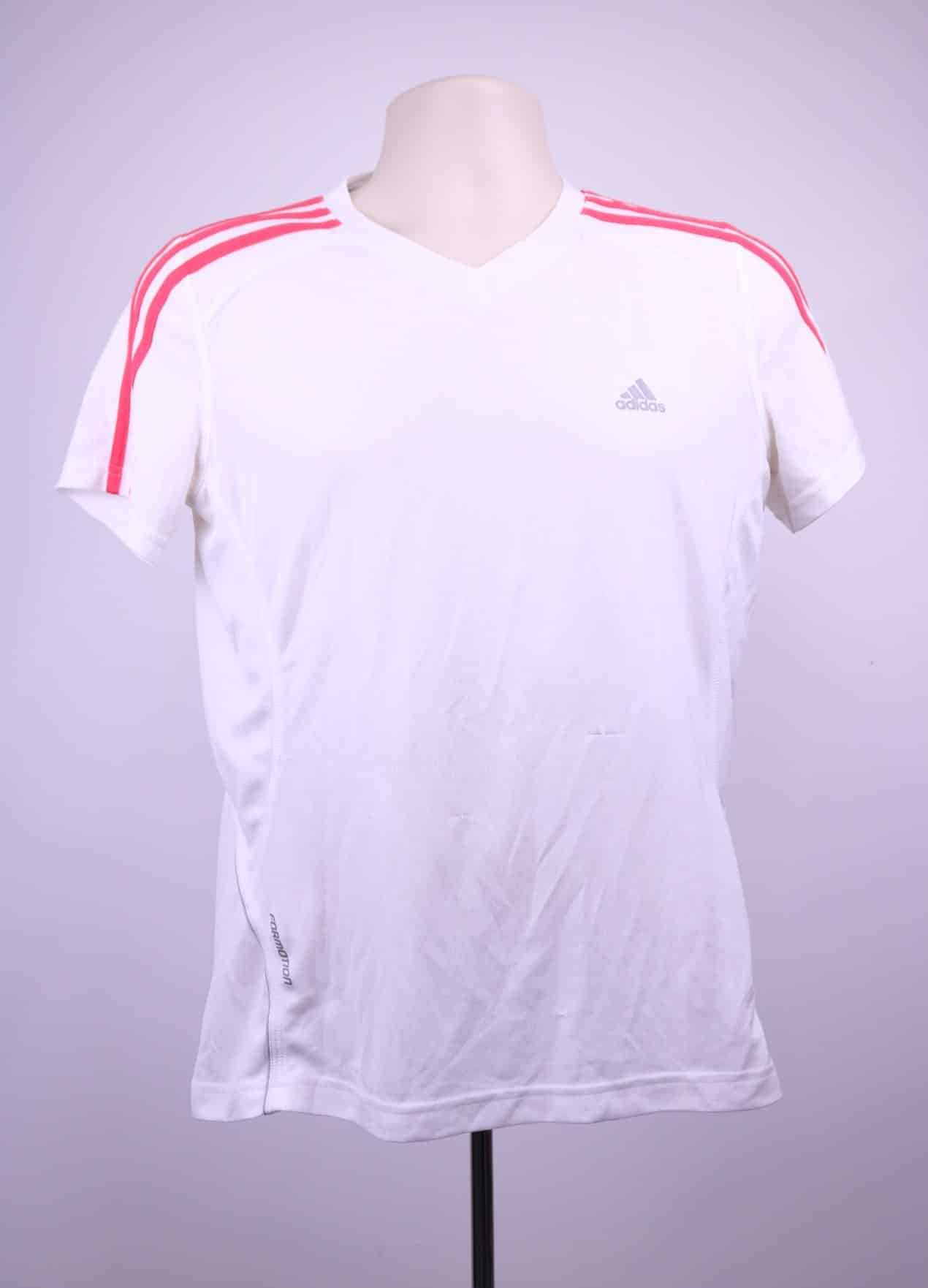 adidas V Neck Short Sleeved T Shirt/Sports Top - kitround kitround product