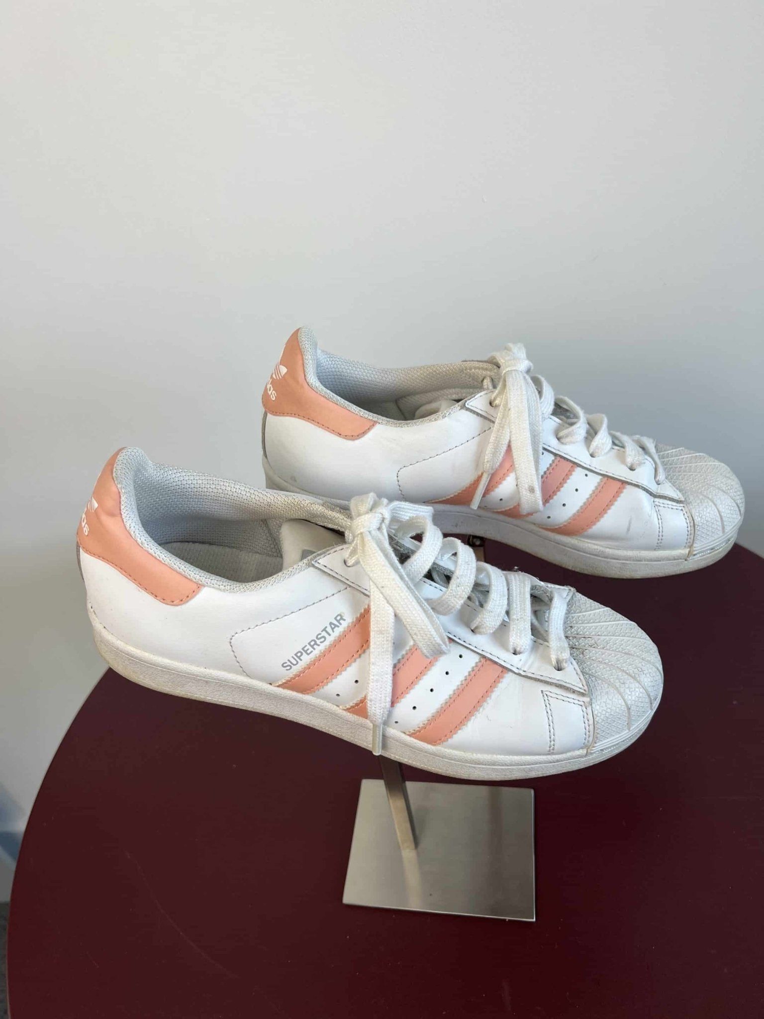 adidas White and Pink Trainers - kitround kitround product