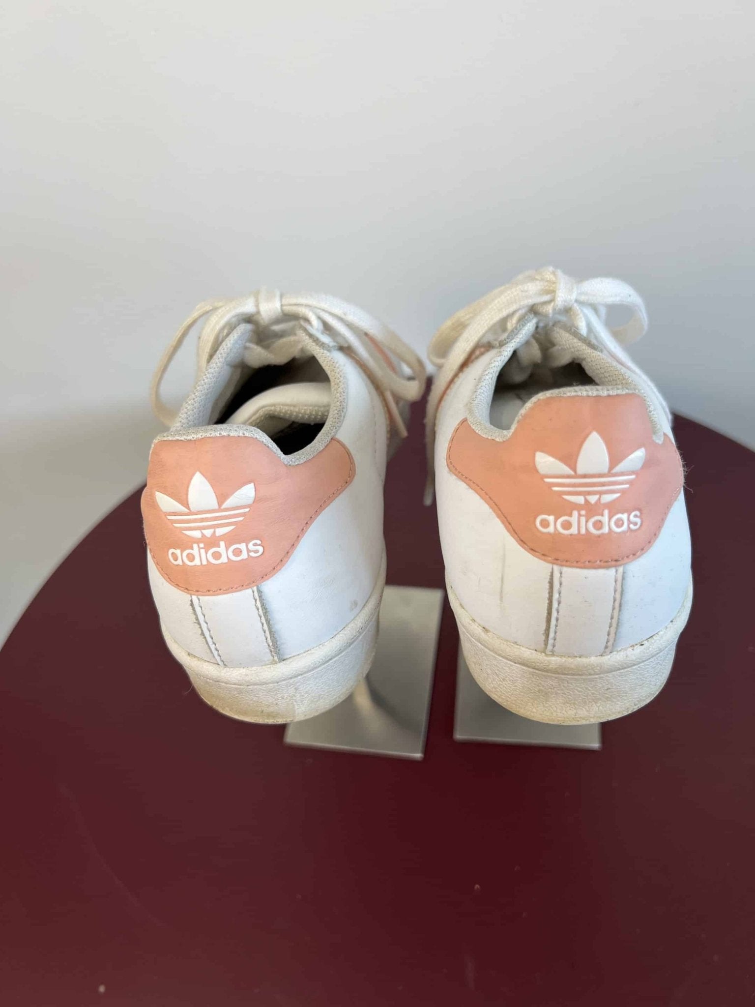 adidas White and Pink Trainers - kitround kitround product