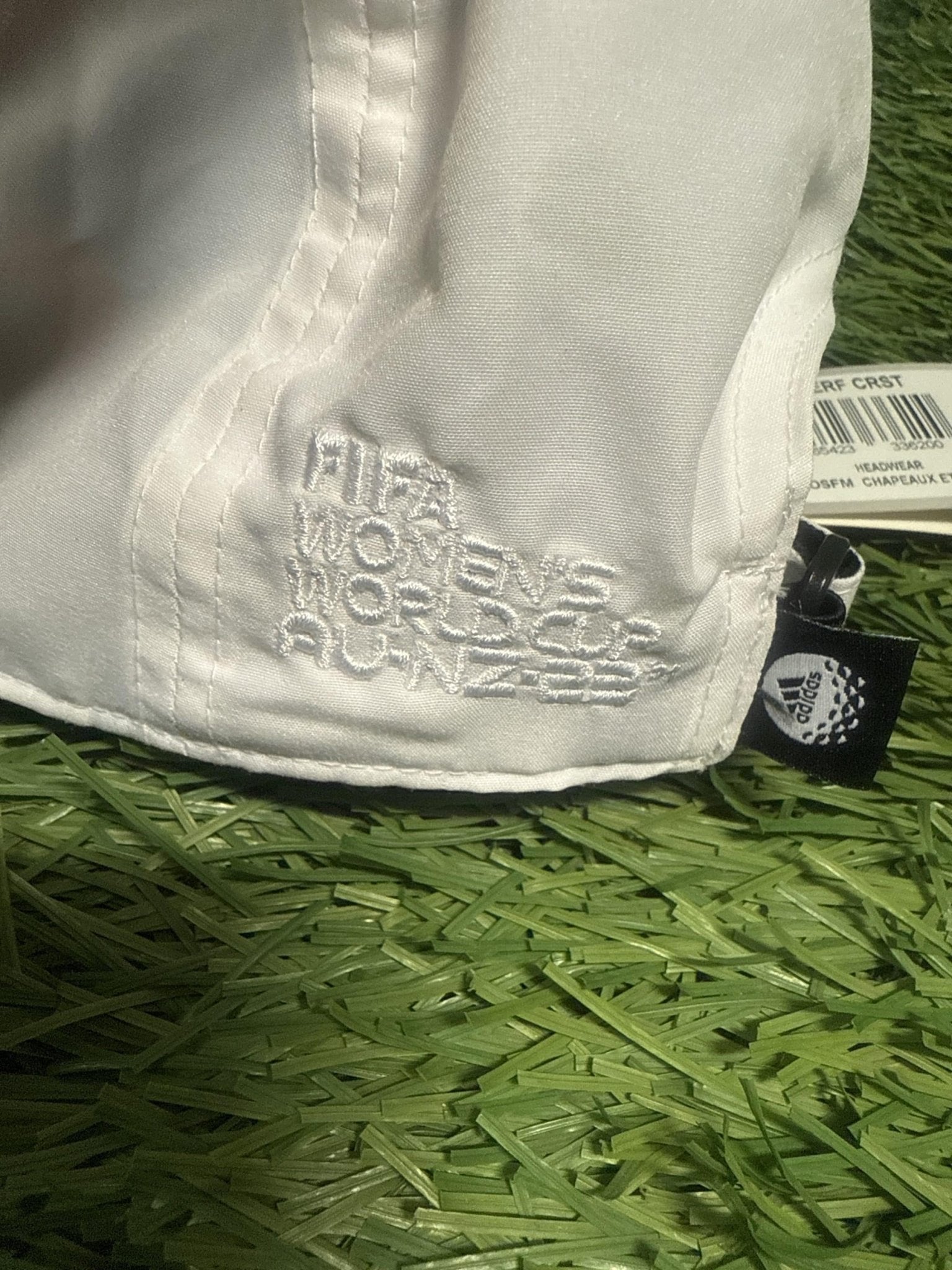 Adidas White Hat Cap with VISA Logo - kitround kitround product