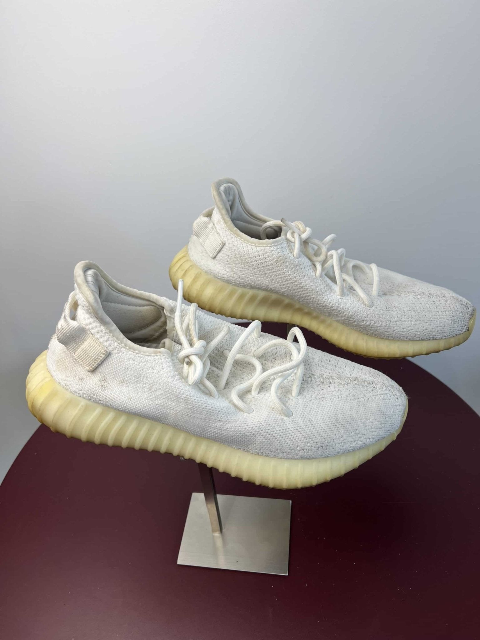 adidas Yeezy Boost 350 V2 Cream White Trainers - kitround adidas Yeezy Boost 350 V2 Cream White Trainers - kitround