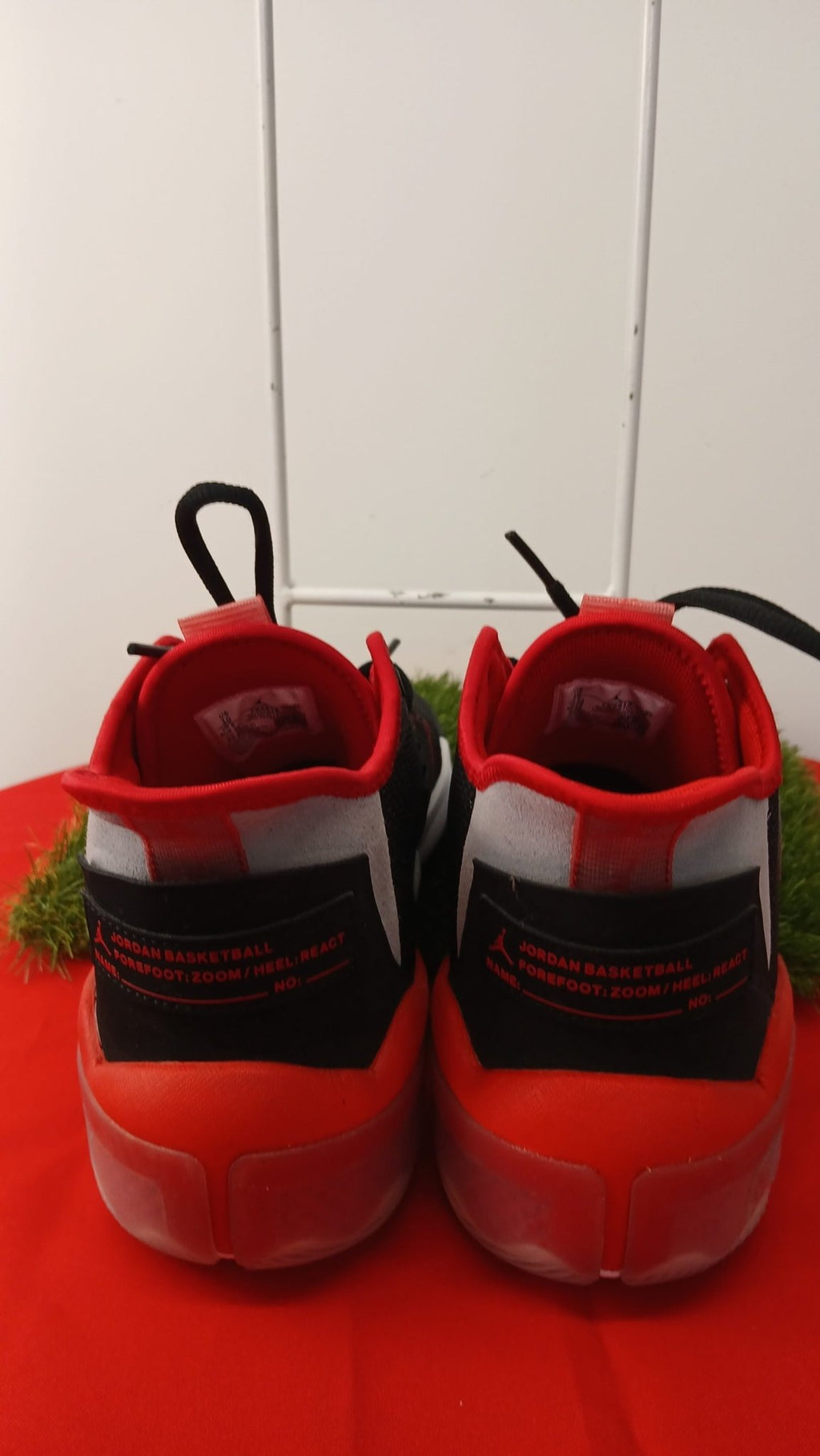 Air Jordan Basketball Trainers Black & Red - kitround kitround product