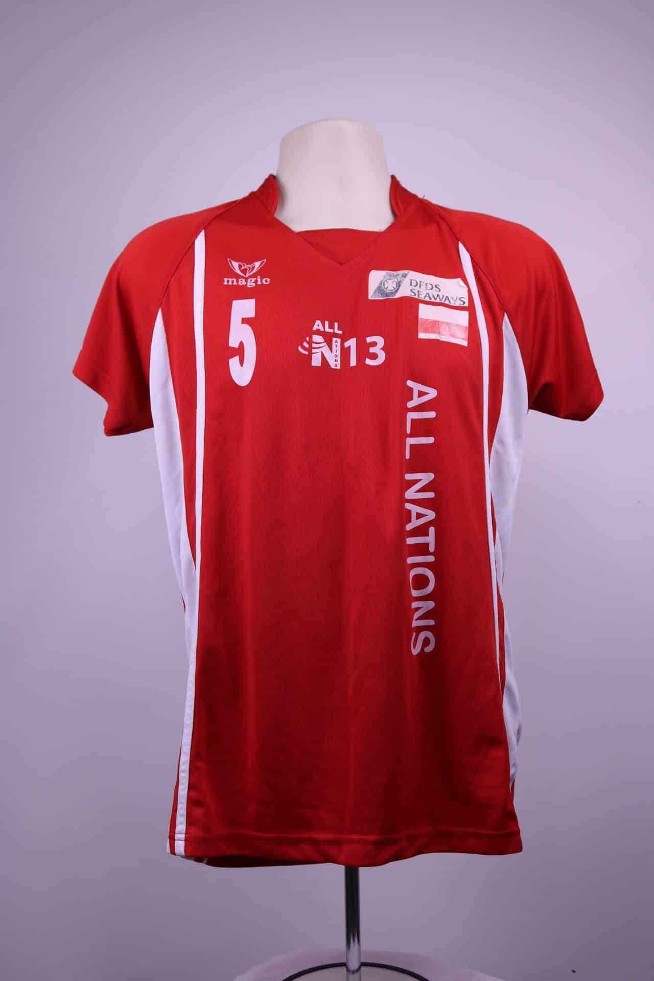 All Nations Volleyball/Sports Top - kitround VolleyStore product