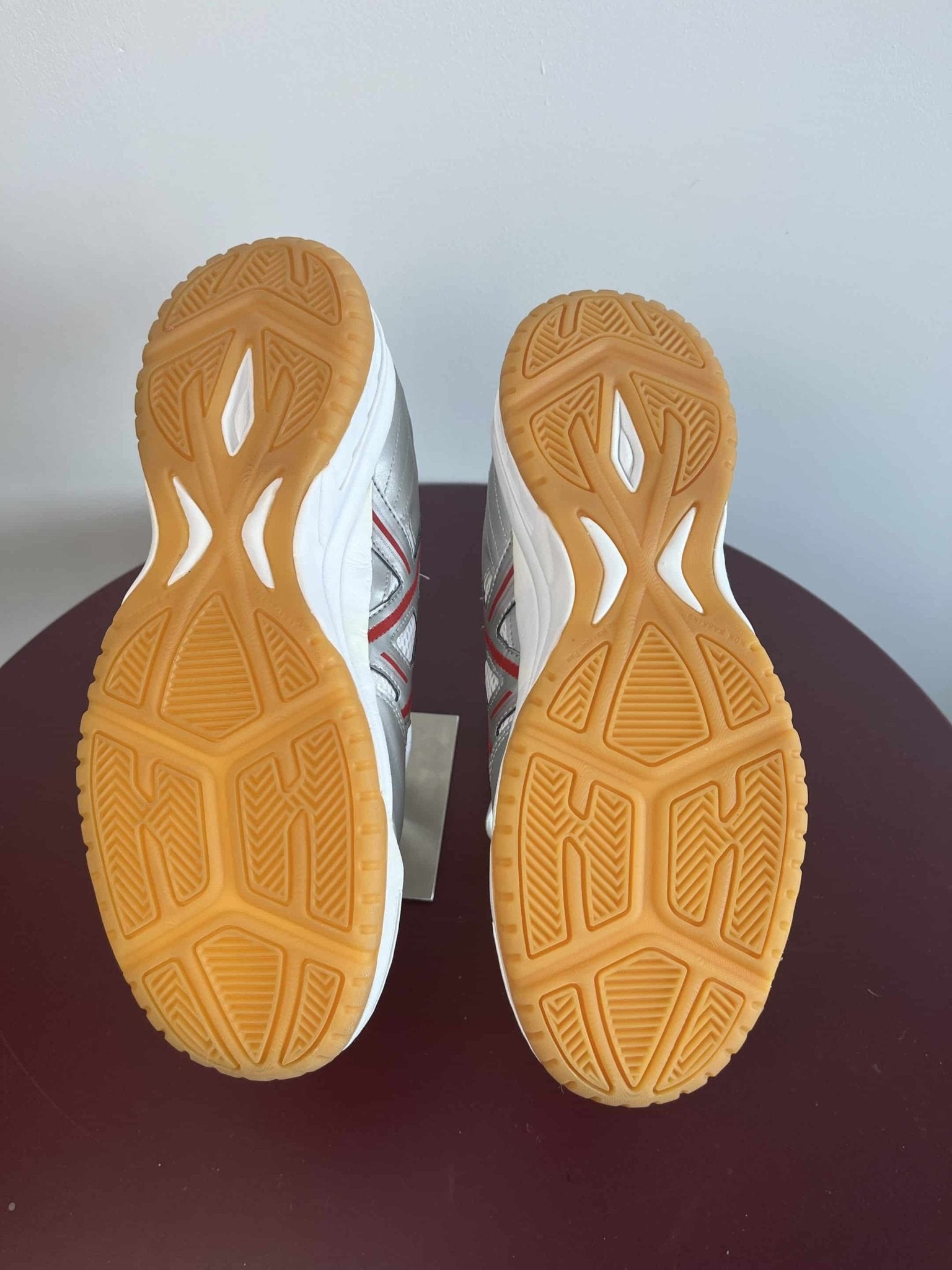 Asics Silver & White Trainers - kitround kitround product