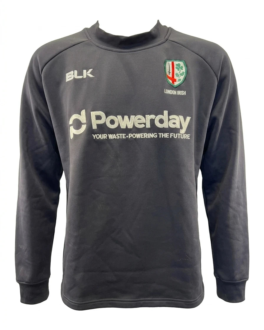 London Irish Rugby Long Sleeve Sweatshirt by BLK