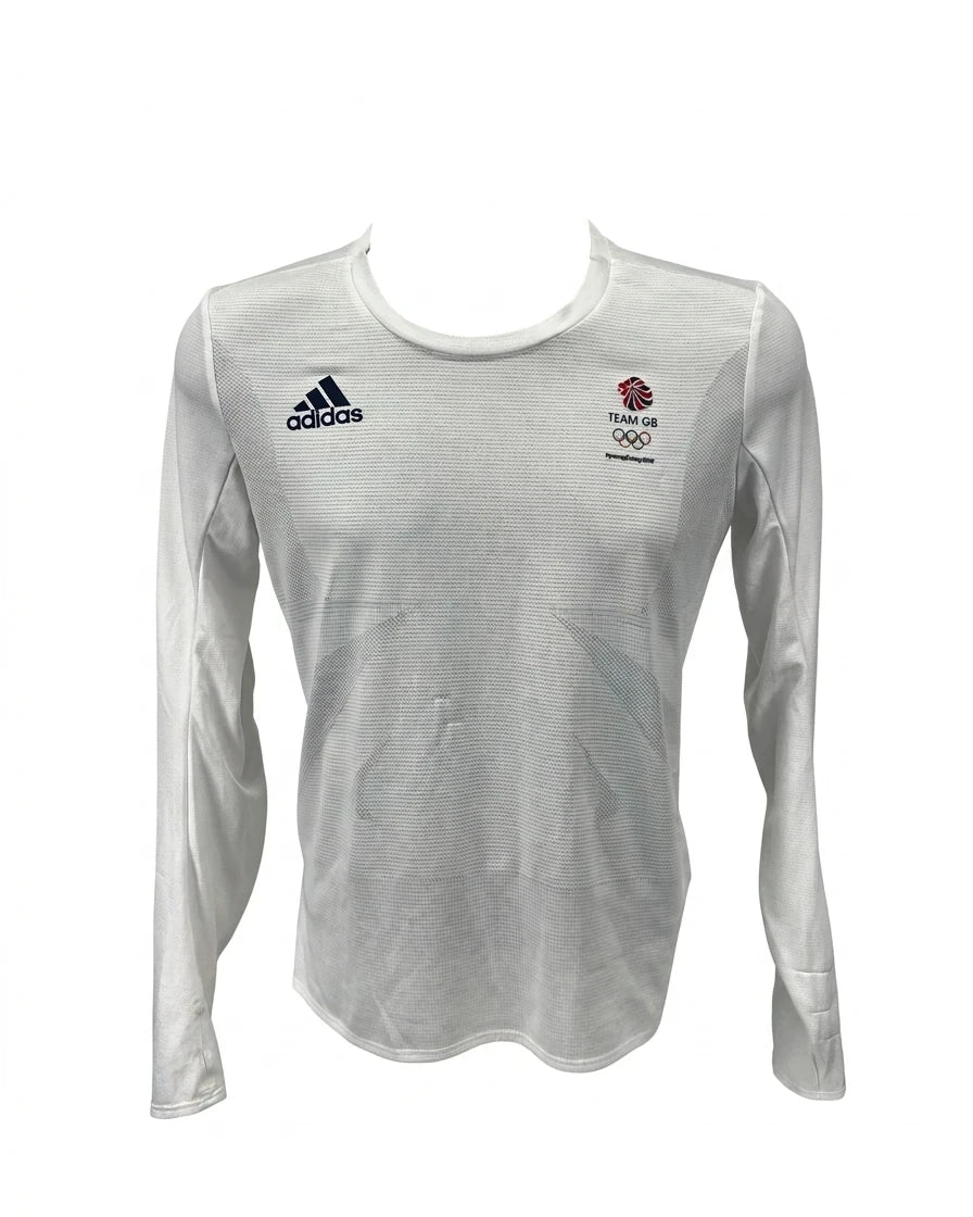 adidas Team GB PyeongChang 2018 Women's Long Sleeve Climalite Top