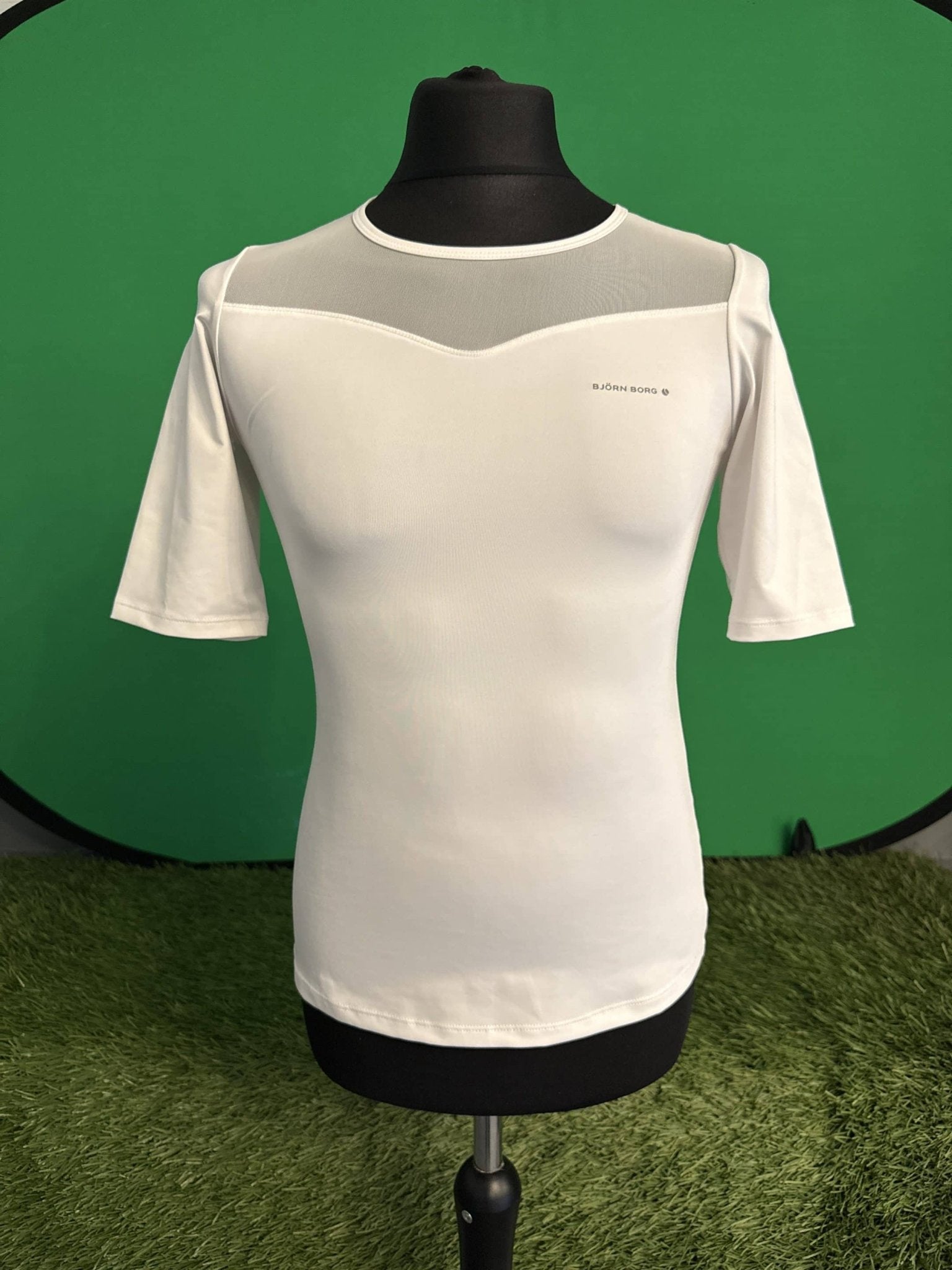 Björn Borg White Athletic T-Shirt - kitround Foxhills product