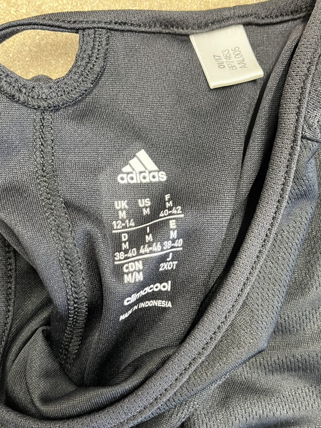 Black Adidas Sports Top - kitround kitround product