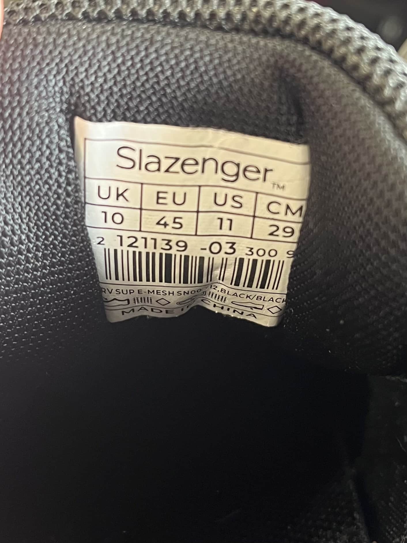Black Slazenger Trainers - kitround kitround product