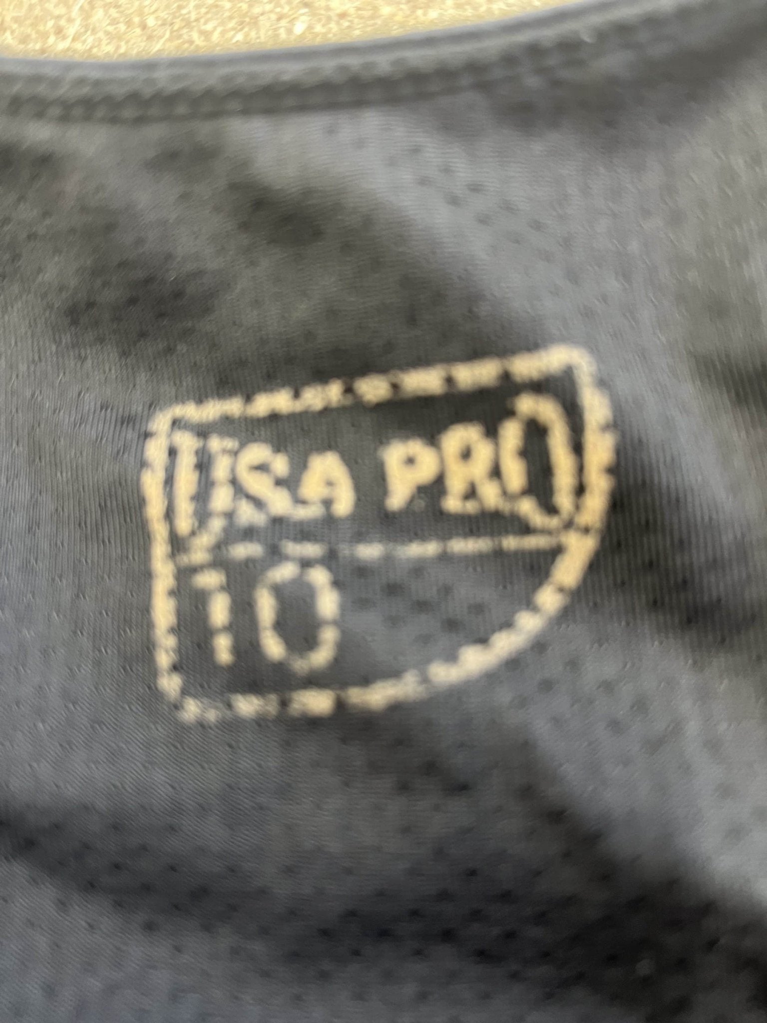 Black USA Pro Sports Bra - kitround kitround product