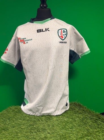 BLK 22/23 season London Irish Away Shirts Large - kitround London Irish Foundation product