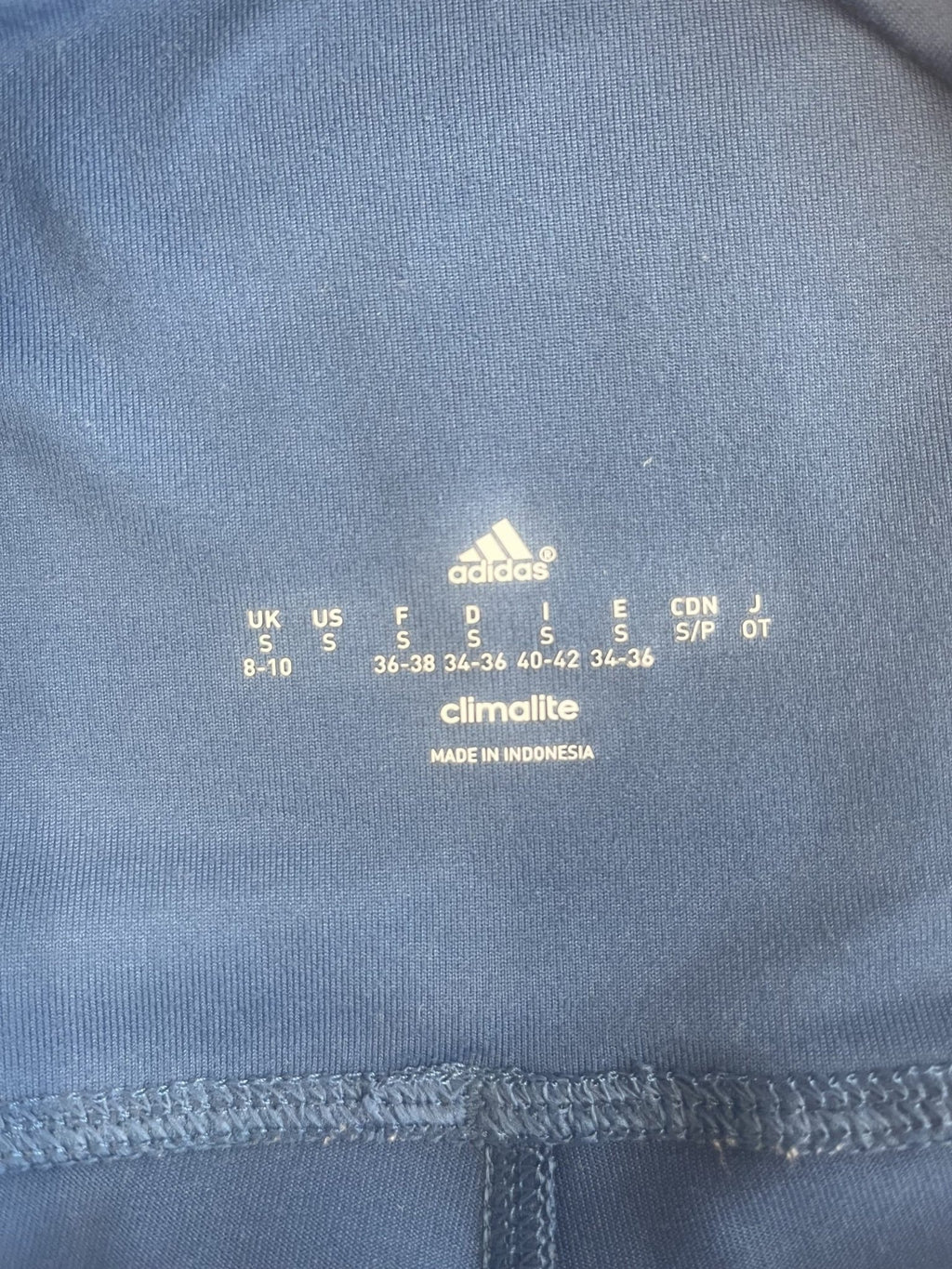 Blue Adidas Leggings - kitround kitround product