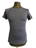 Blue performance short sleeve training t-shirt on a mannequin