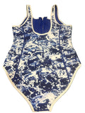Blue - White Swimsuit - kitround kitround product