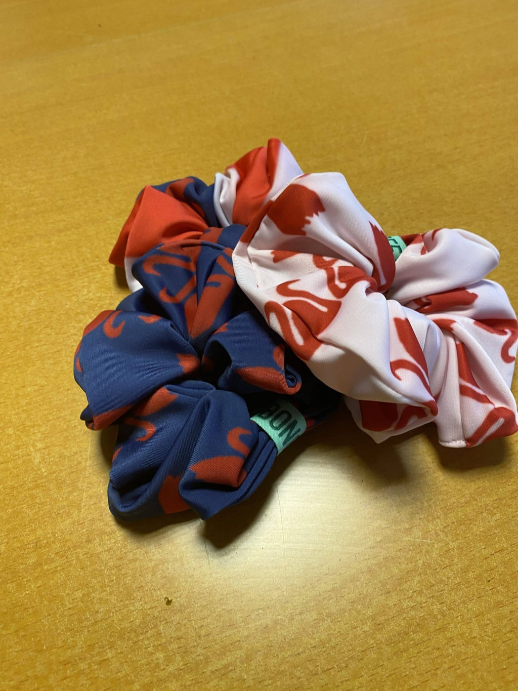 Boncee Multicoloured Hair Scrunchies - Navy - kitround Staines Rugby Club product