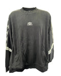 Umbro Diamond Taped Sweatshirt Black XXXL