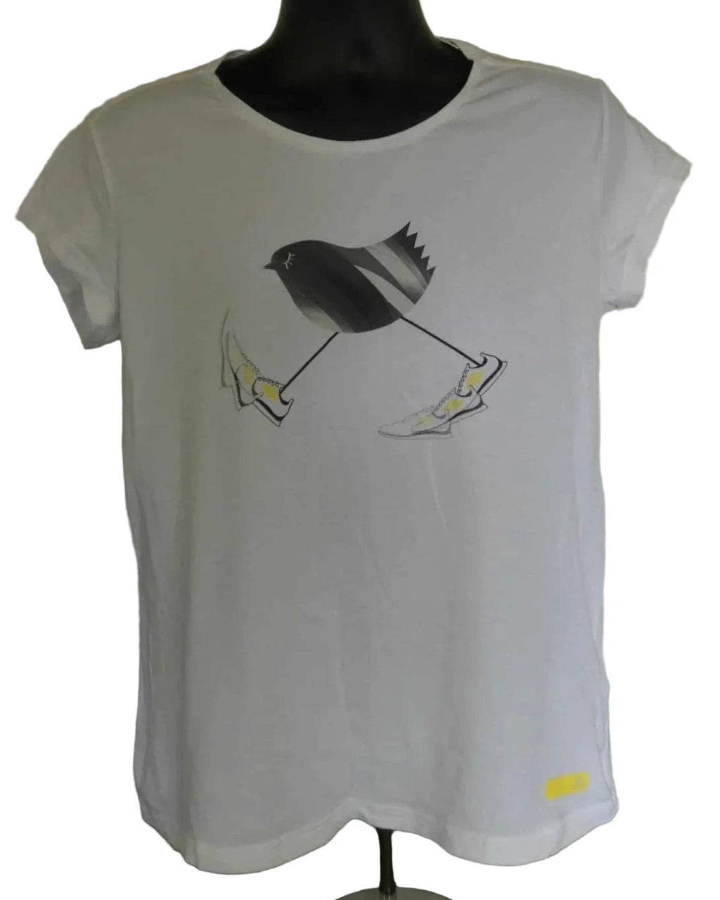 Women's adidas White Graphic T-Shirt - Size L 14-16