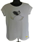 Women's adidas White Graphic T-Shirt - Size L 14-16