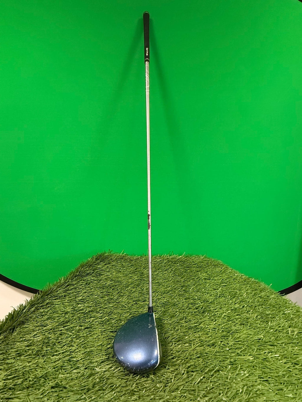 Full view of Callaway Big Bertha Driver standing on artificial grass