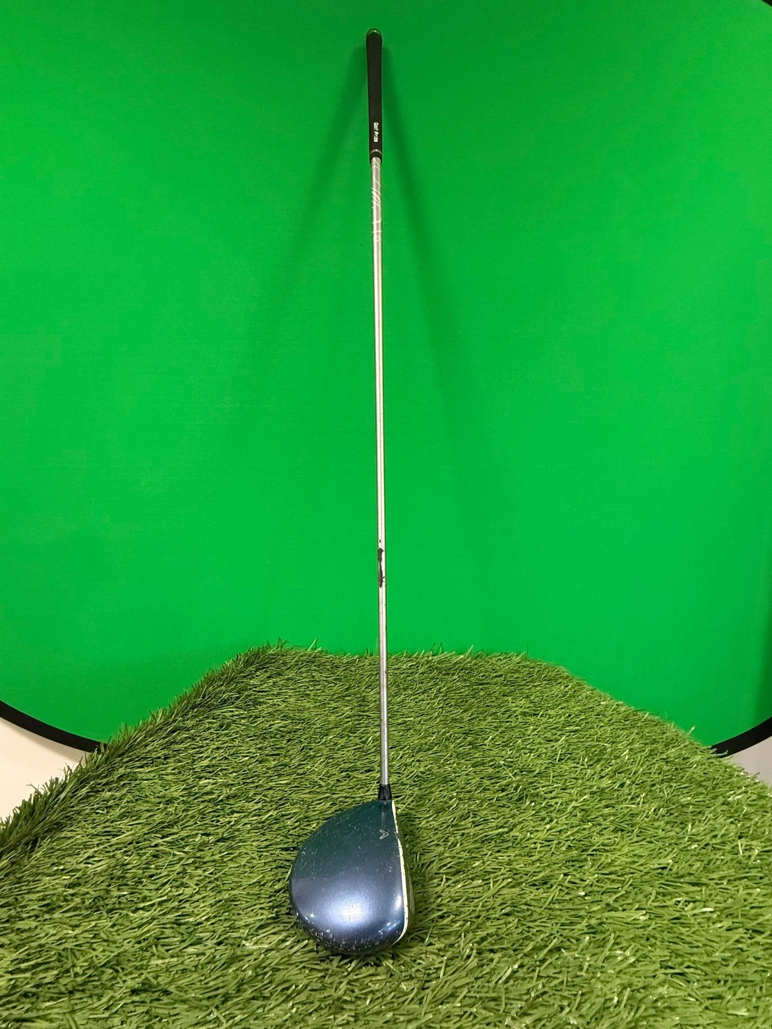 Full view of Callaway Big Bertha Driver standing on artificial grass