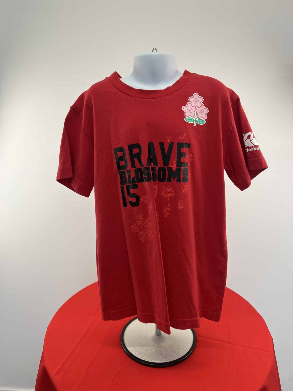 Canterbury 'Brave Blossoms' Rugby T-Shirt Kids Age 9 - 10 - kitround kitround product
